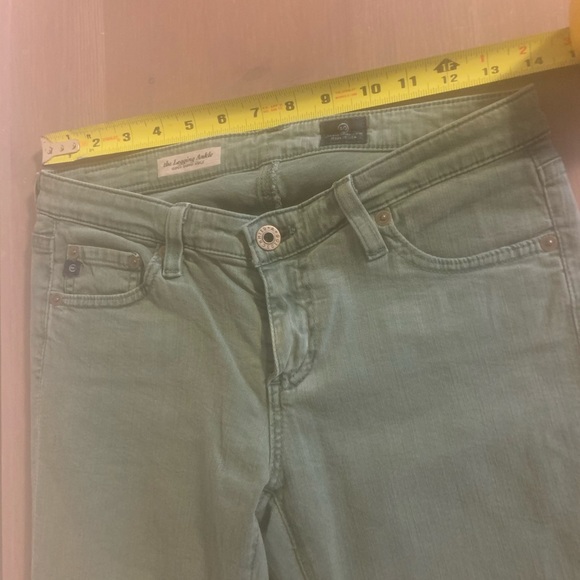 Adriano Goldschmied Green Skinny Jeans - Women’s Size 27 - Picture 6 of 6